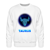 Thumbnail for Men’s Taurus Premium Sweatshirt - white
