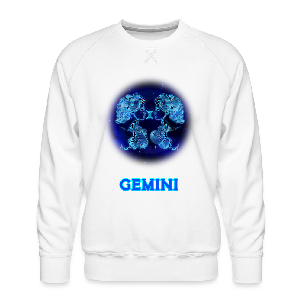 Men’s Gemini Premium Sweatshirt - white