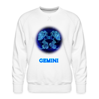 Thumbnail for Men’s Gemini Premium Sweatshirt - white