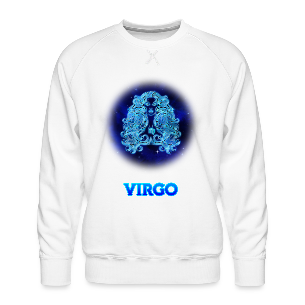 Men’s Virgo Premium Sweatshirt - white