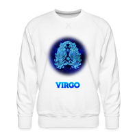 Thumbnail for Men’s Virgo Premium Sweatshirt - white