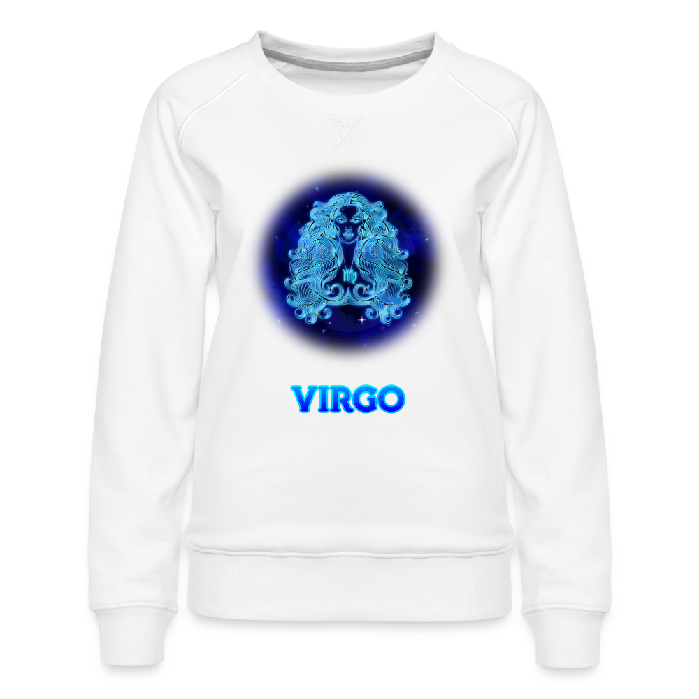 Women’s Virgo Premium Sweatshirt - white