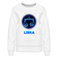 Thumbnail for Women’s Libra Premium Sweatshirt - white