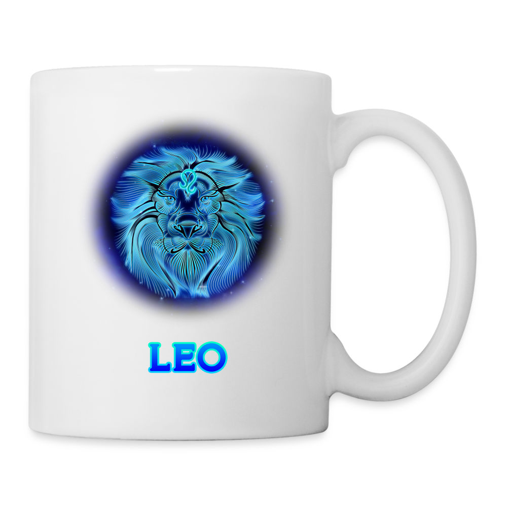 Leo Coffee/Tea Mug - white