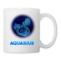 Thumbnail for Aquarius Coffee/Tea Mug - white