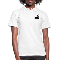 Thumbnail for Women's Aries White Polo Shirt - white