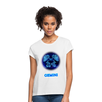 Thumbnail for Women's Gemini Relaxed Fit T-Shirt - white