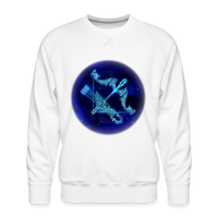 Thumbnail for Men’s Sagittarius Premium Sweatshirt - white