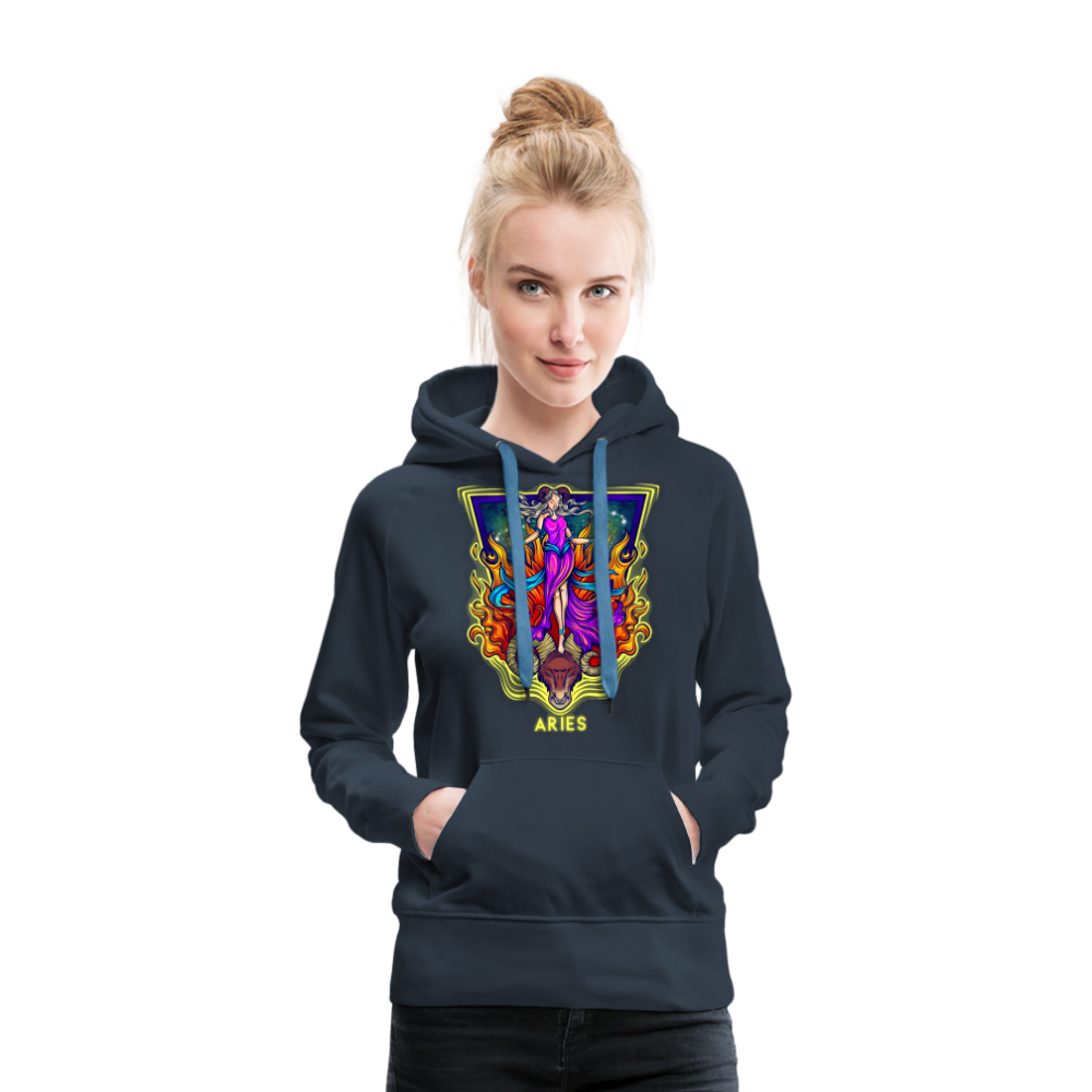 Women’s Cosmic Aries Premium Hoodie - navy