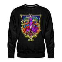 Thumbnail for Men’s Cosmic Aries Premium Sweatshirt - black