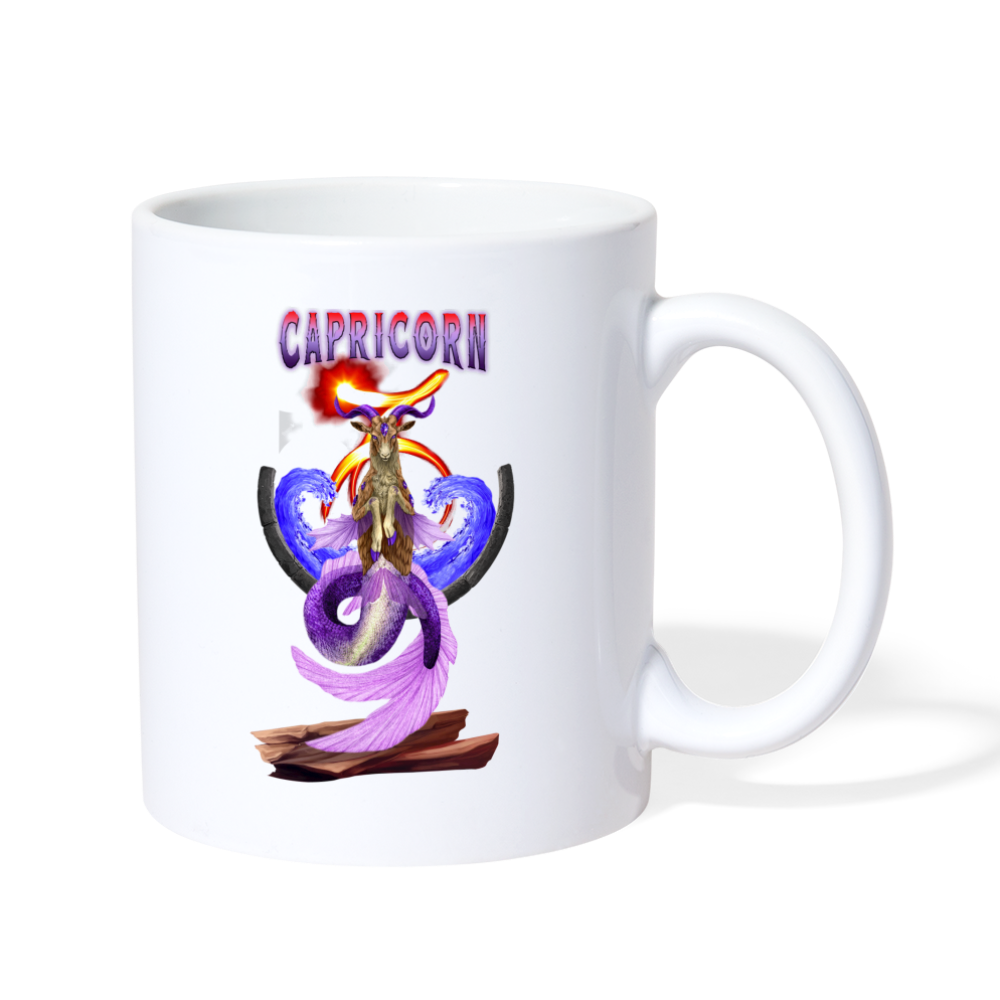 Astral Capricorn Coffee/Tea Mug - white