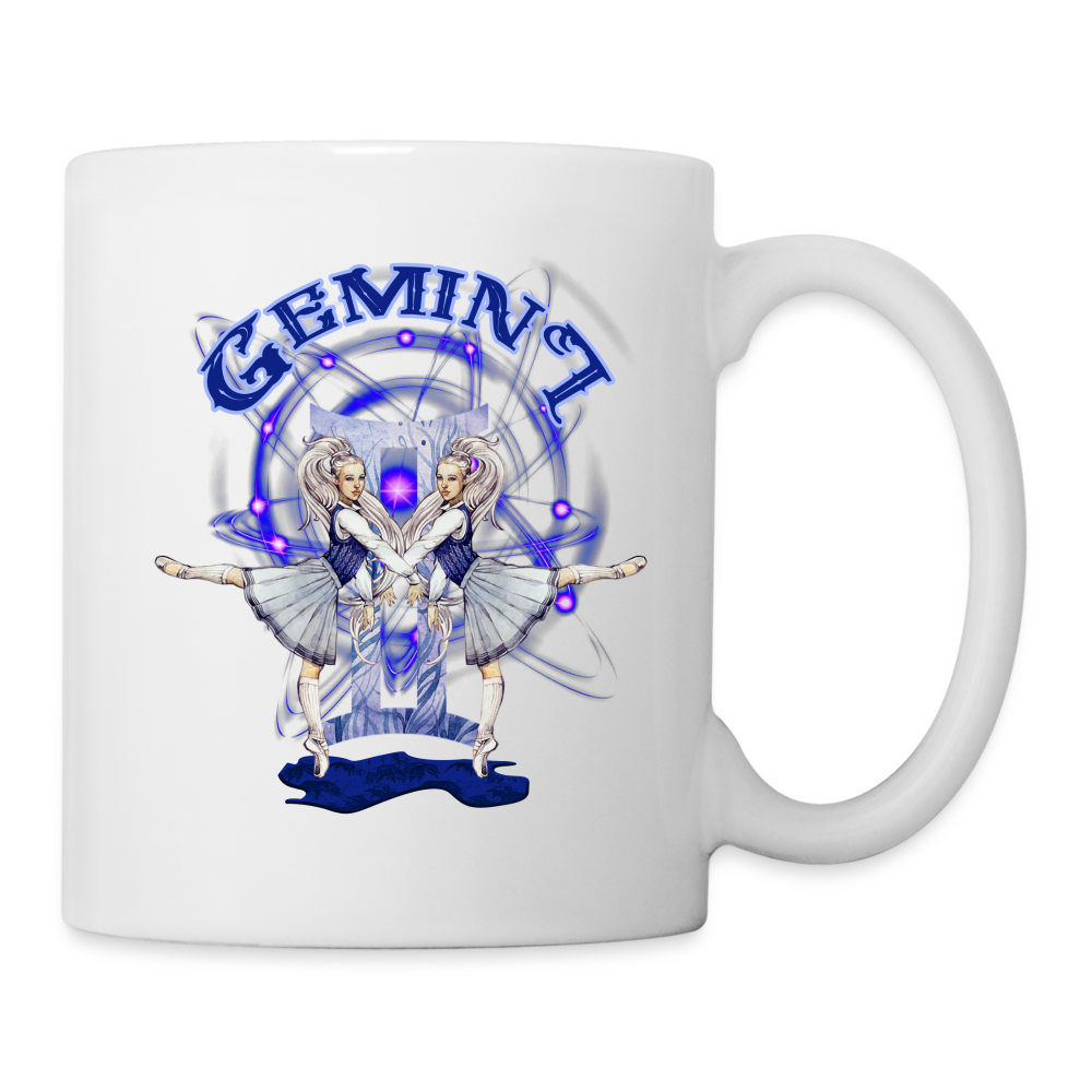 Astral Gemini Coffee/Tea Mug - white