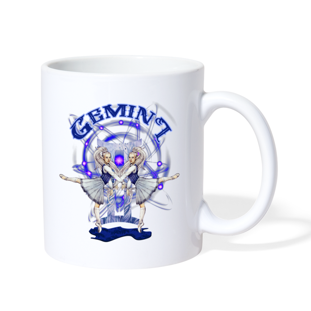 Astral Gemini Coffee/Tea Mug - white