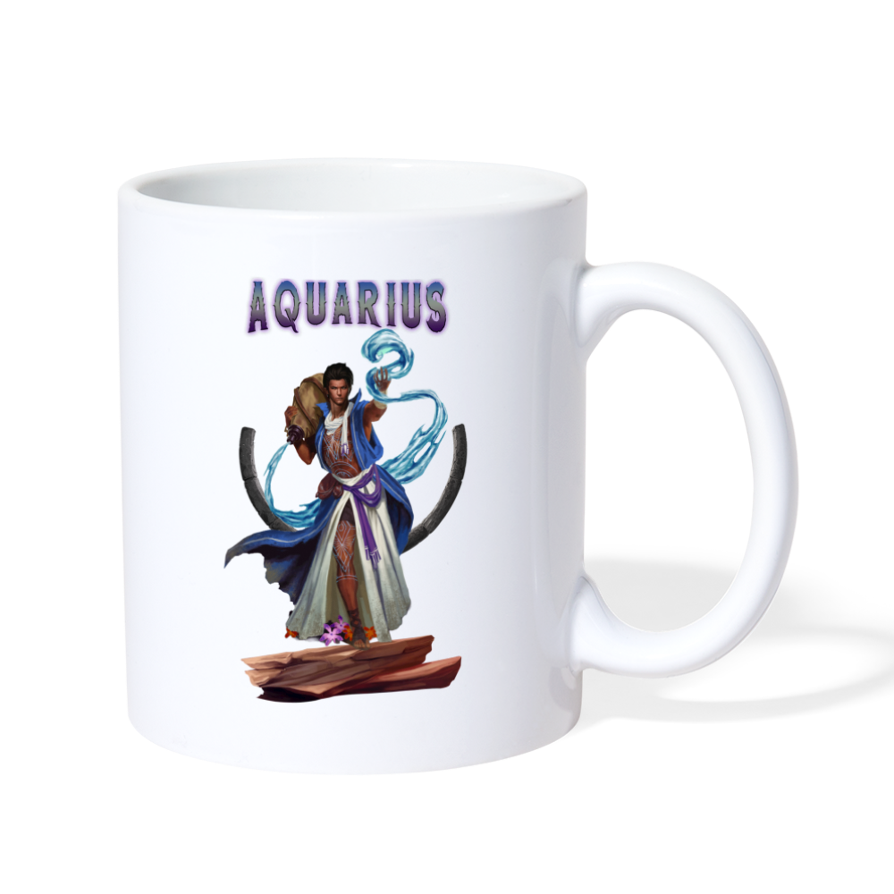 Astral Aquarius Coffee/Tea Mug - white
