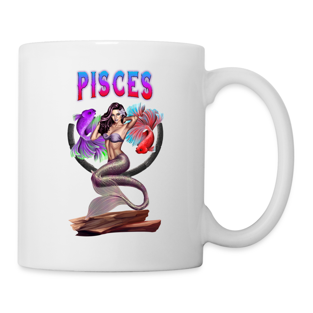 Astral Pisces Coffee/Tea Mug - white