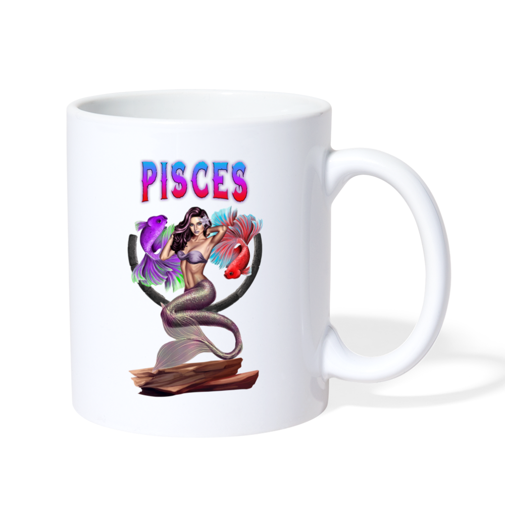 Astral Pisces Coffee/Tea Mug - white