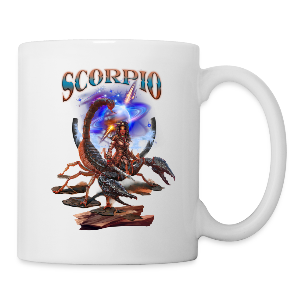 Astral Scorpio Coffee/Tea Mug - white