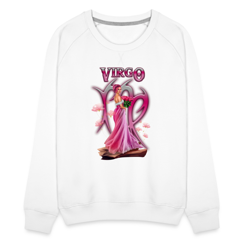 Women’s Astral Virgo Premium Sweatshirt - white