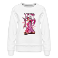 Thumbnail for Women’s Astral Virgo Premium Sweatshirt - white