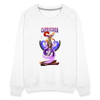 Thumbnail for Women’s Astral Capricorn Premium Sweatshirt - white