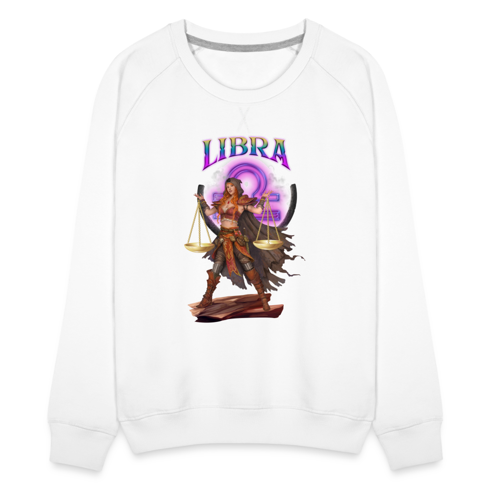 Women’s Astral Libra Premium Sweatshirt - white