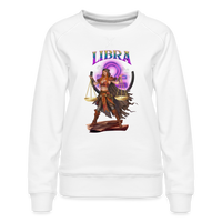 Thumbnail for Women’s Astral Libra Premium Sweatshirt - white