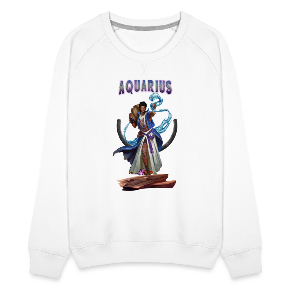 Women’s Astral Aquarius Premium Sweatshirt - white