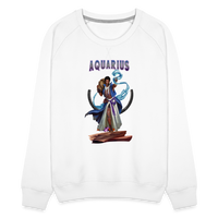 Thumbnail for Women’s Astral Aquarius Premium Sweatshirt - white