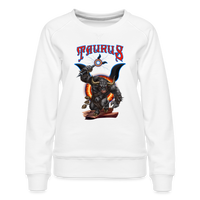 Thumbnail for Women’s Astral Taurus Premium Sweatshirt - white