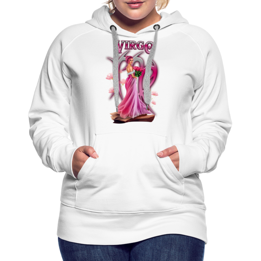 Women’s Astral Virgo Premium Hoodie - white