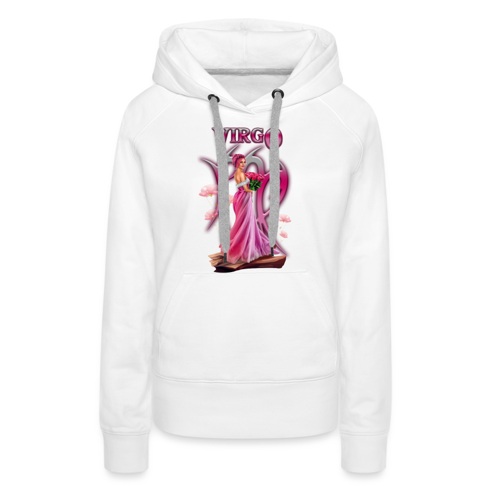 Women’s Astral Virgo Premium Hoodie - white