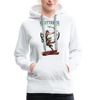 Thumbnail for Women’s Astral Sagittarius Premium Hoodie - white