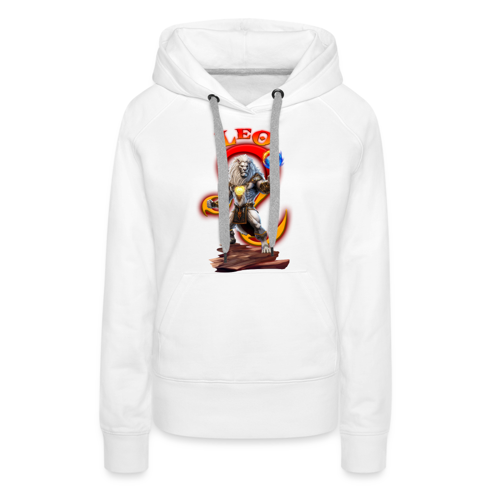 Women’s Astral Leo Premium Hoodie - white