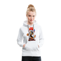 Thumbnail for Women’s Astral Leo Premium Hoodie - white