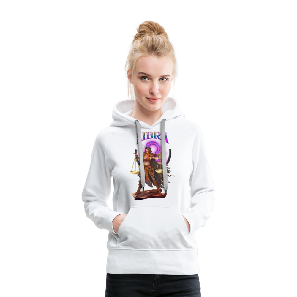 Women’s Astral Libra Premium Hoodie - white