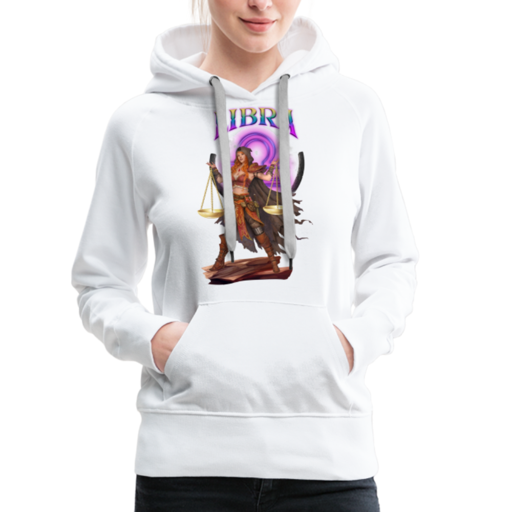 Women’s Astral Libra Premium Hoodie - white