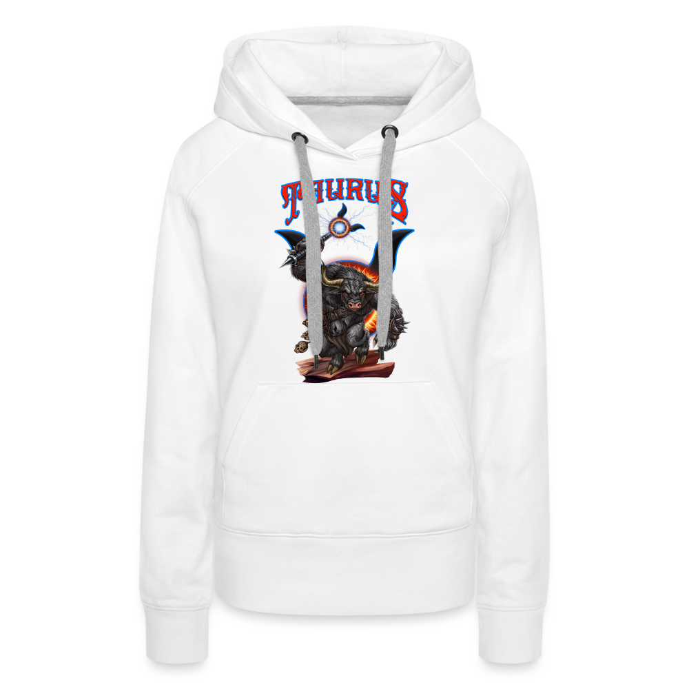 Women’s Astral Taurus Premium Hoodie - white