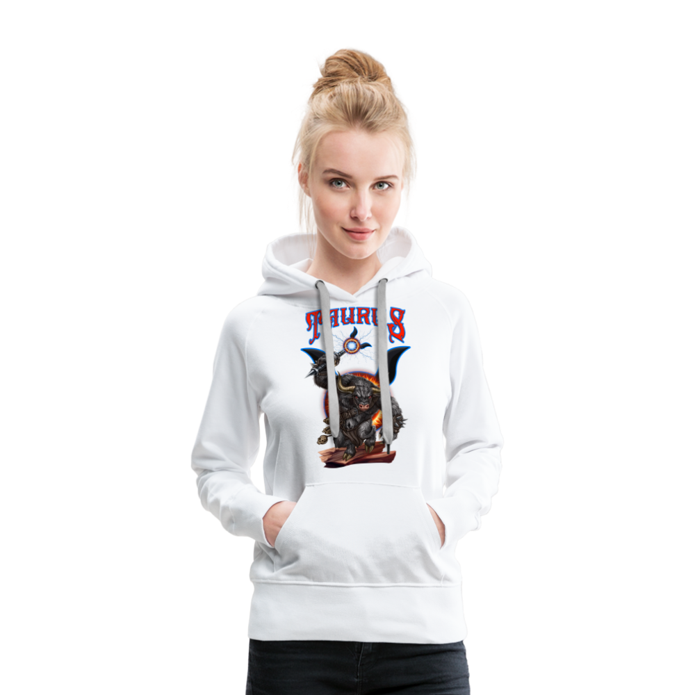 Women’s Astral Taurus Premium Hoodie - white