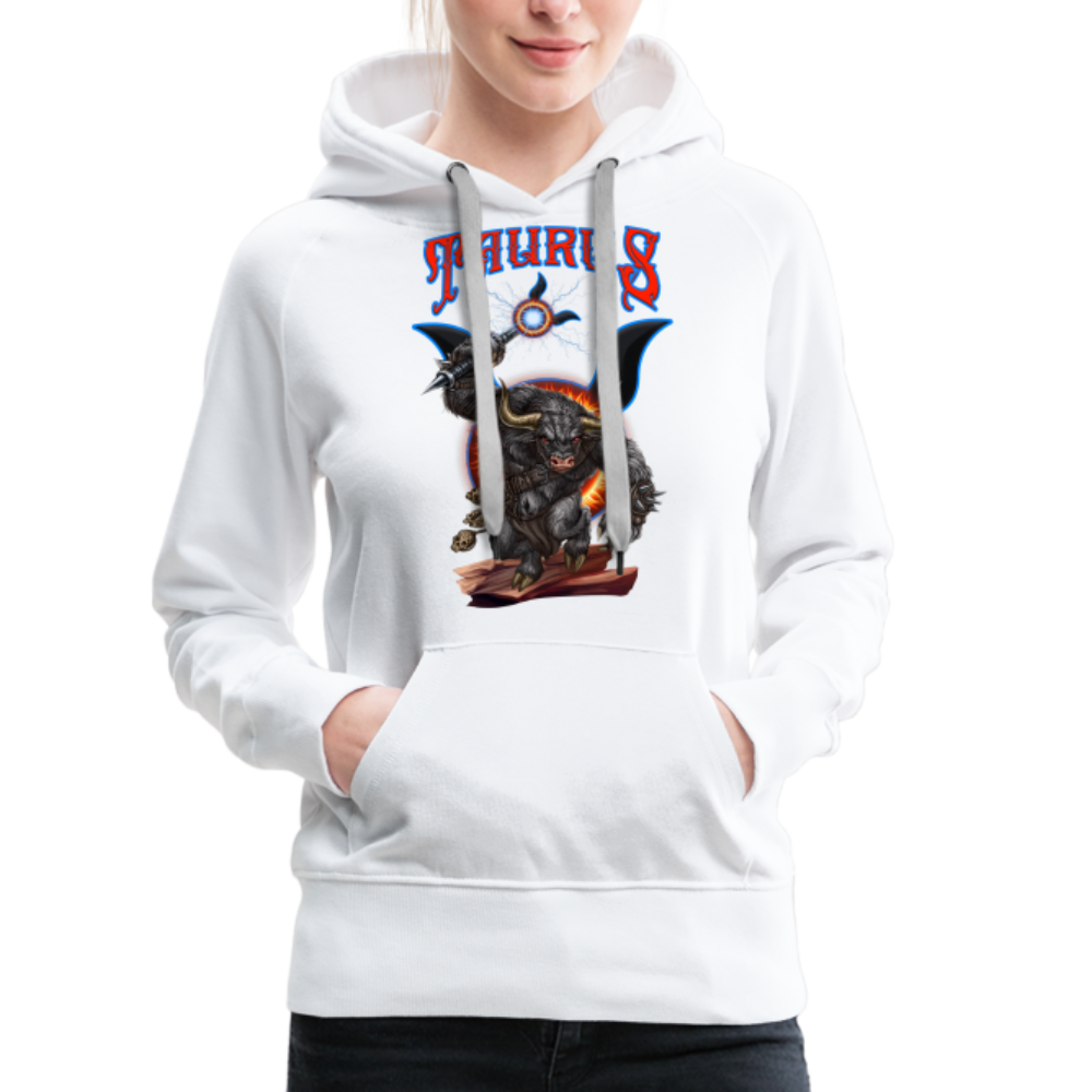 Women’s Astral Taurus Premium Hoodie - white