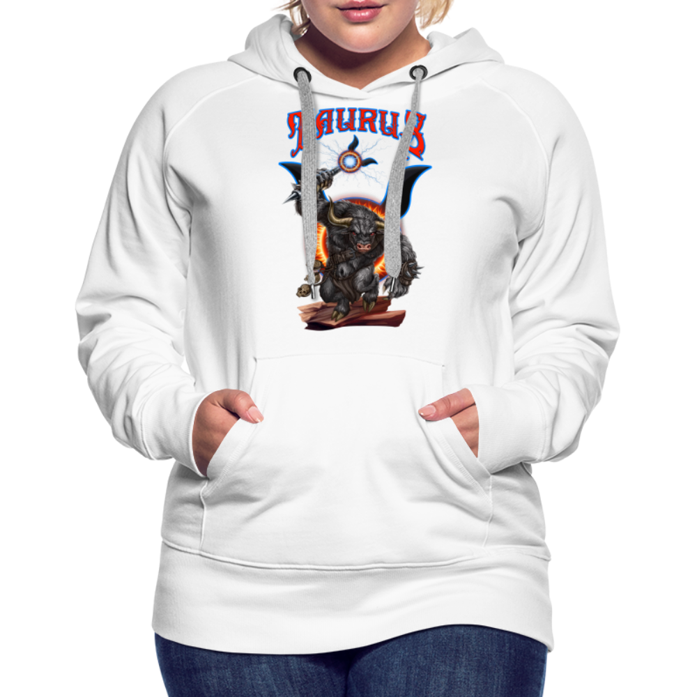 Women’s Astral Taurus Premium Hoodie - white