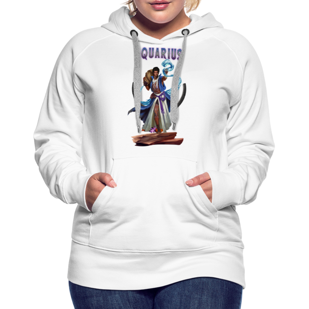 Women’s Astral Aquarius Premium Hoodie - white