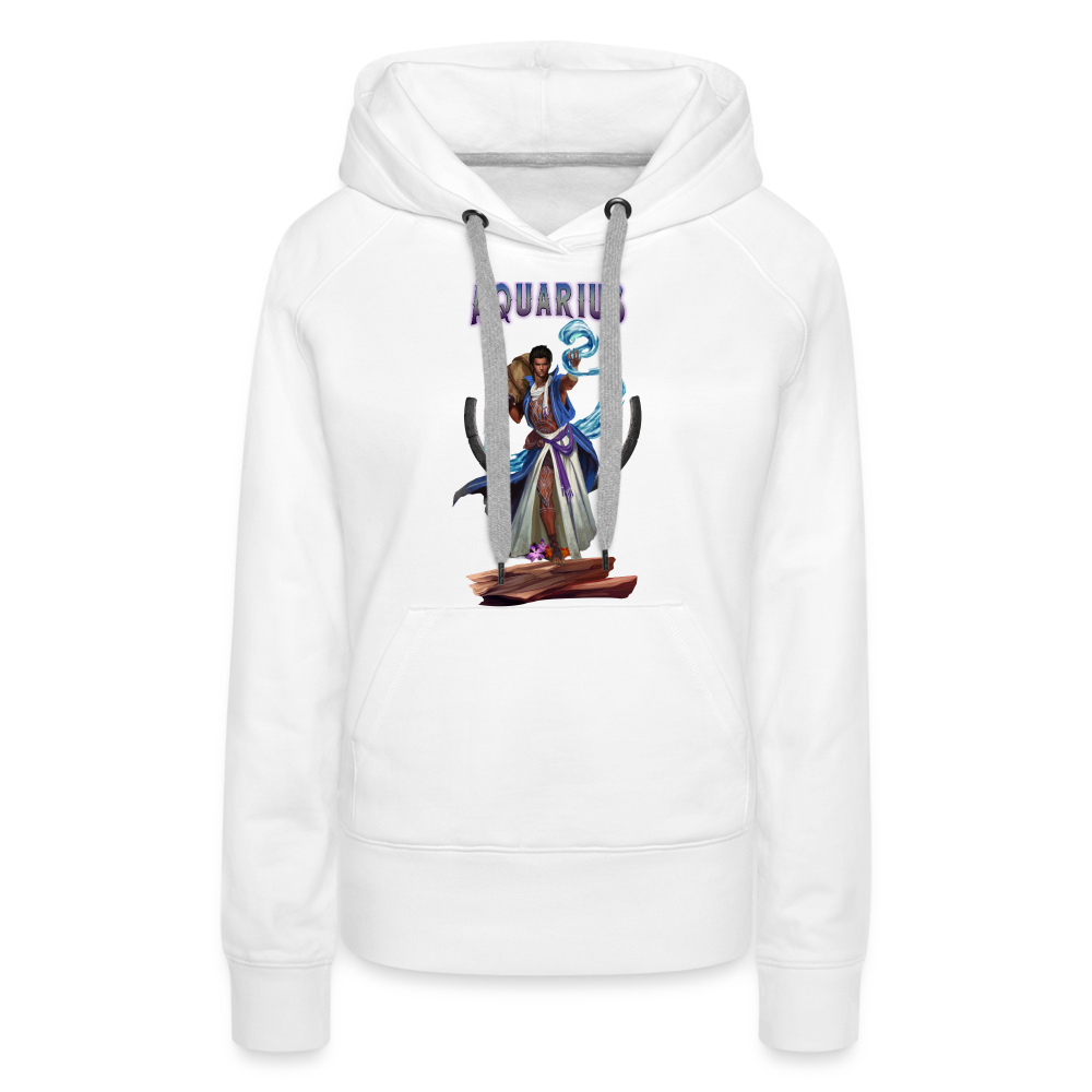 Women’s Astral Aquarius Premium Hoodie - white