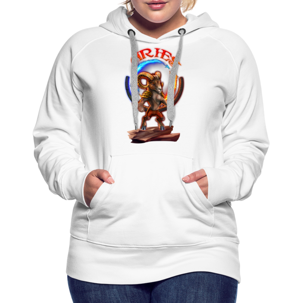 Women’s Astral Aries Premium Hoodie - white