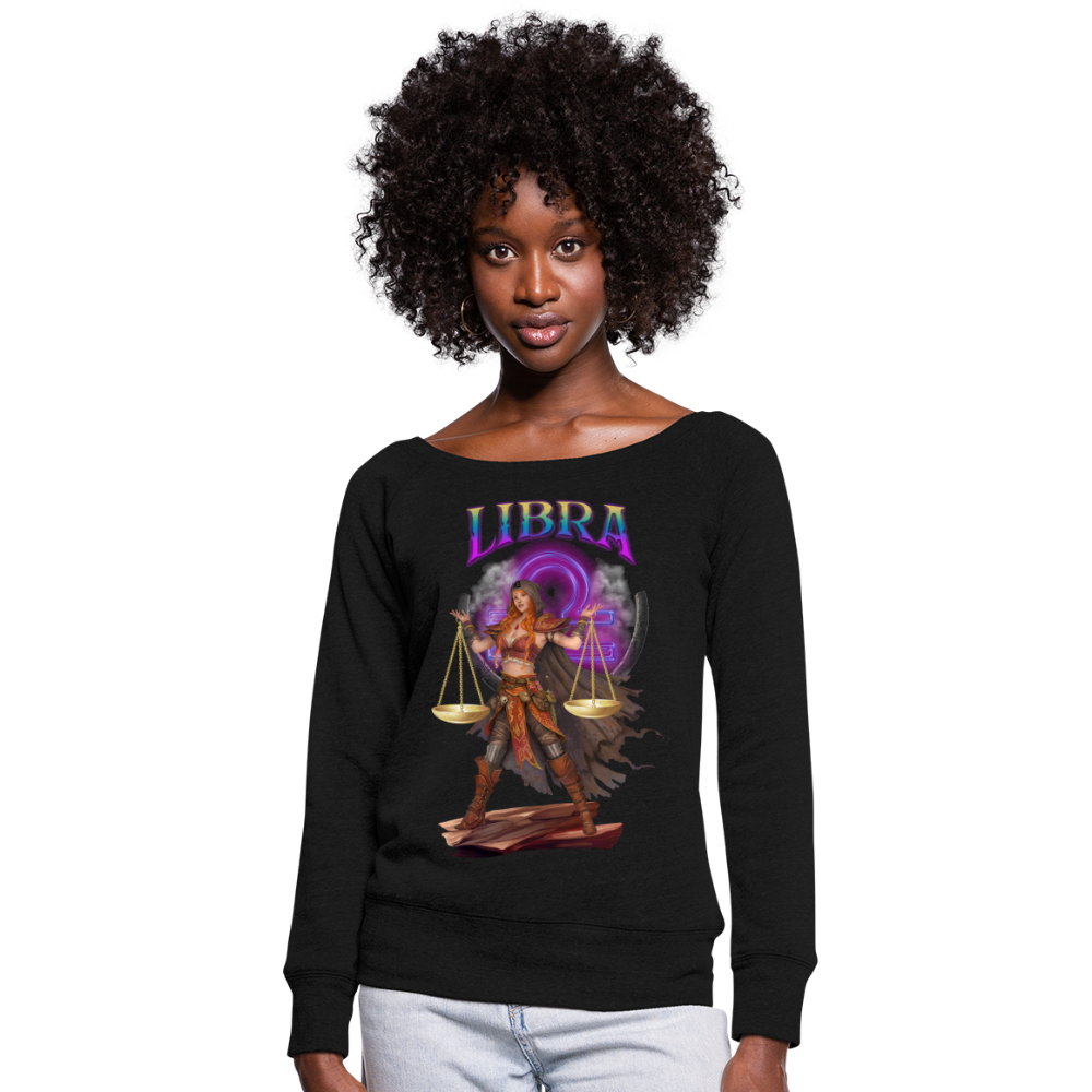 Women's Astral Libra Wideneck Sweatshirt - black