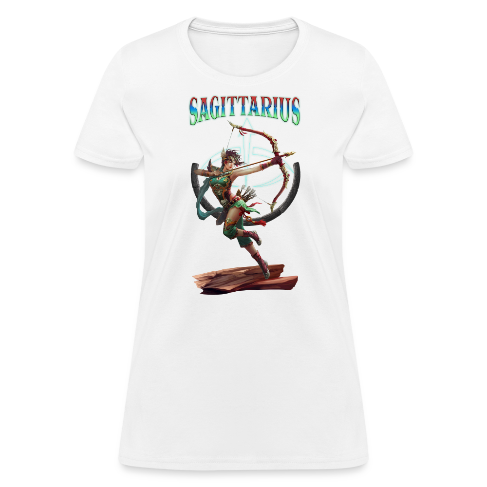 Astral Sagittarius Women's T-Shirt - white