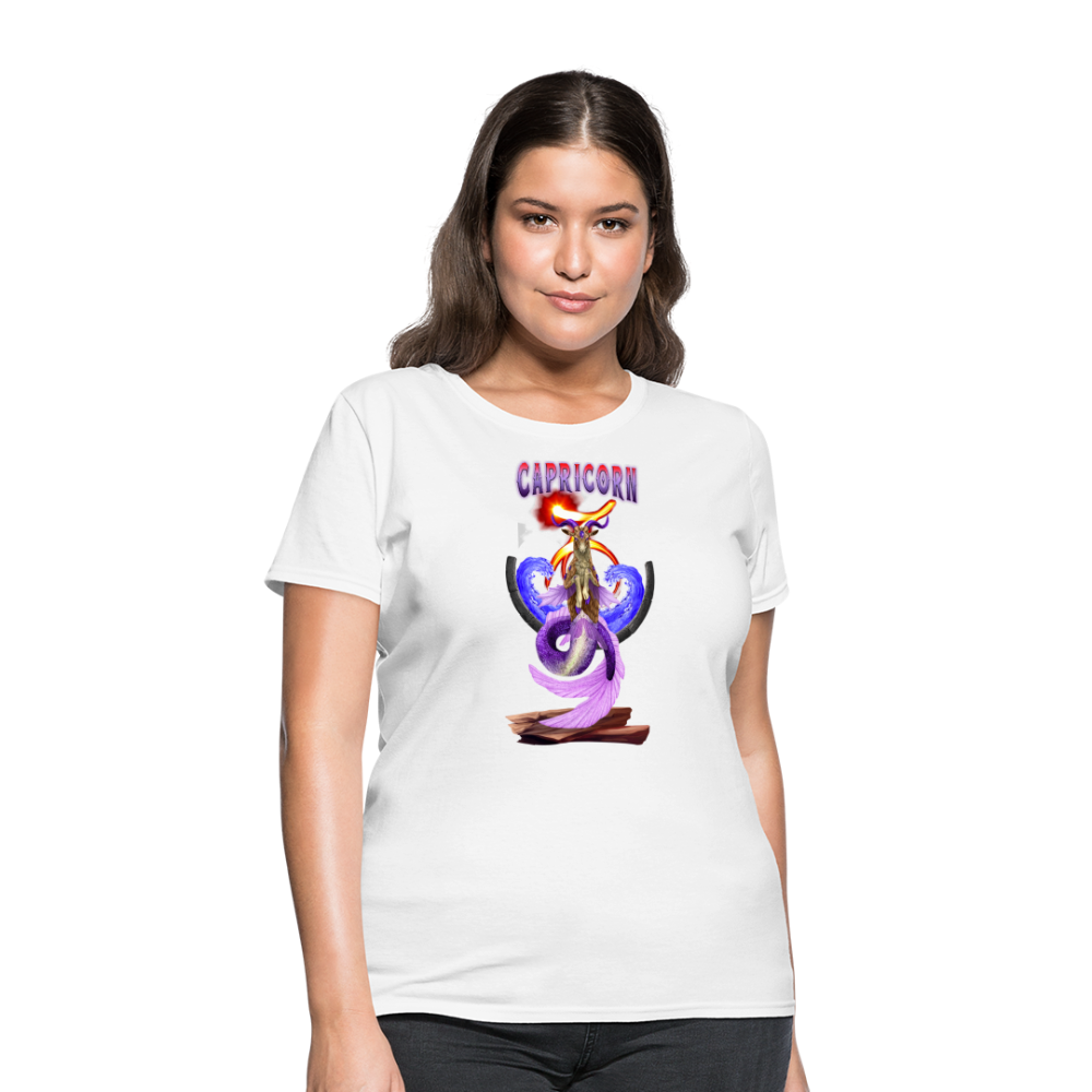 Astral Capricorn Women's T-Shirt - white