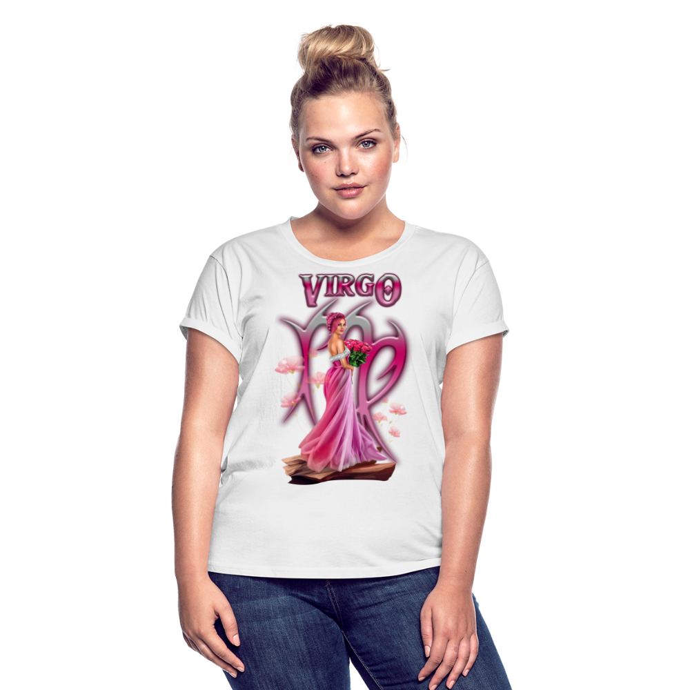 Women's Astral Virgo Relaxed Fit T-Shirt - white