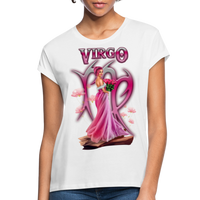 Thumbnail for Women's Astral Virgo Relaxed Fit T-Shirt - white