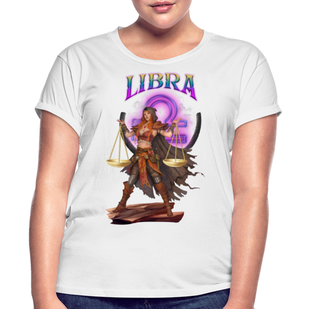 Women's Astral Libra Relaxed Fit T-Shirt - white