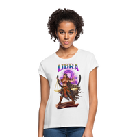 Thumbnail for Women's Astral Libra Relaxed Fit T-Shirt - white
